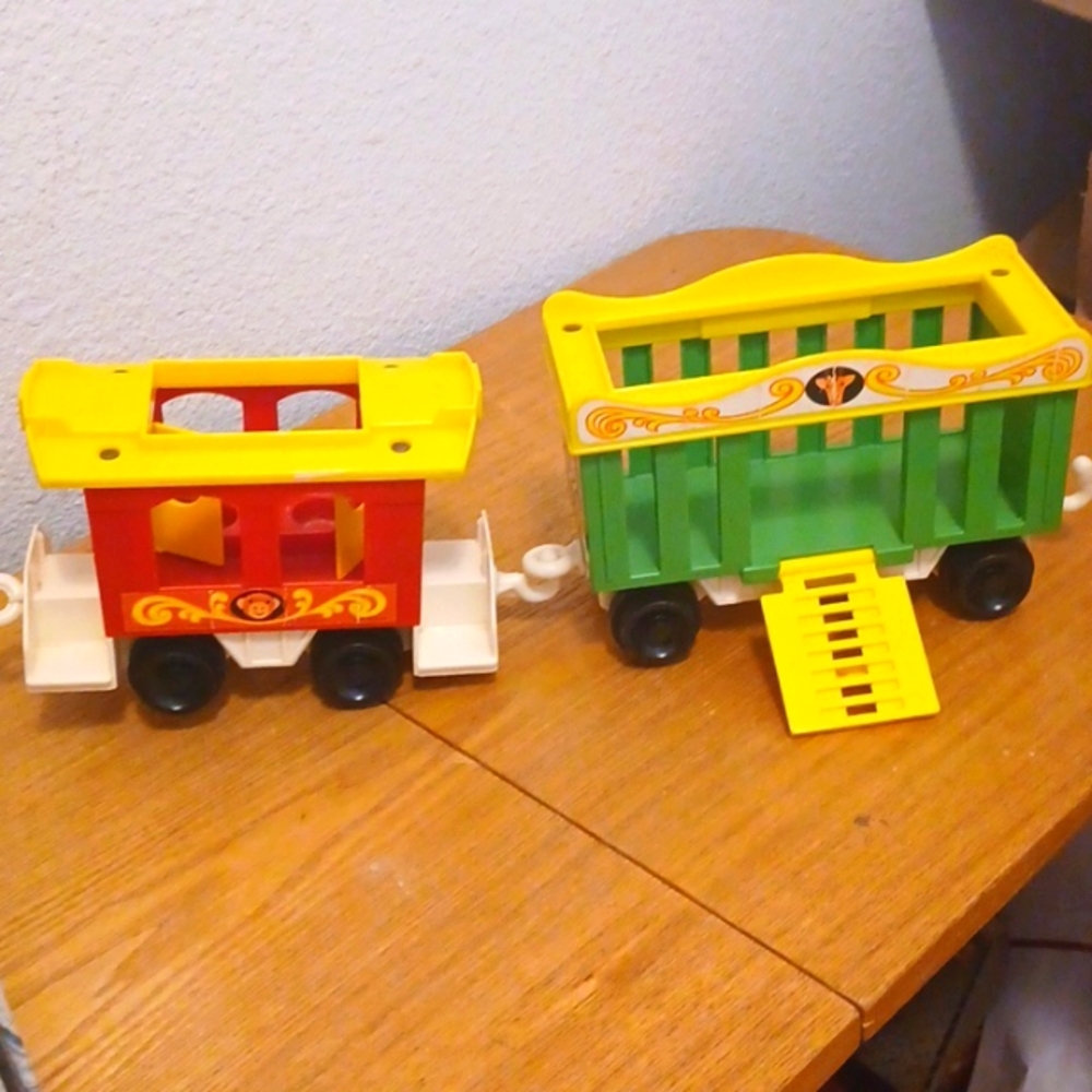 Vintage 1970's Fisher Price Circus Train